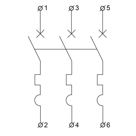 Автоматический выключатель ECOHOME АСКО-УКРЕМ ECO FB/250, 3P, 250A, ECO060010009