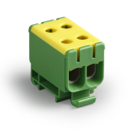 Распределительный блок, жёлто/зелёный, Al 6-50 мм², Cu 2.5-50 мм² ENSTO KE66.3