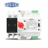 Автоматический переключатель ввода резерва TOMZN&amp;nbsp;TOQ5-125/2P, 125 А, 2P, DIN-рейка
