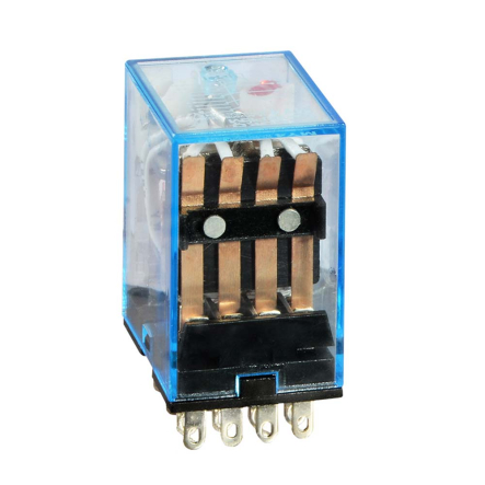 Реле промежуточное АСКО-УКРЕМ, MY4, АС, 3А, 230В, 4CO (4PDT), A0090010009 - 1