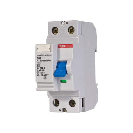 Дифференциальное реле ABB F662 100/0,1, 2P, 100A, 100мА - 1