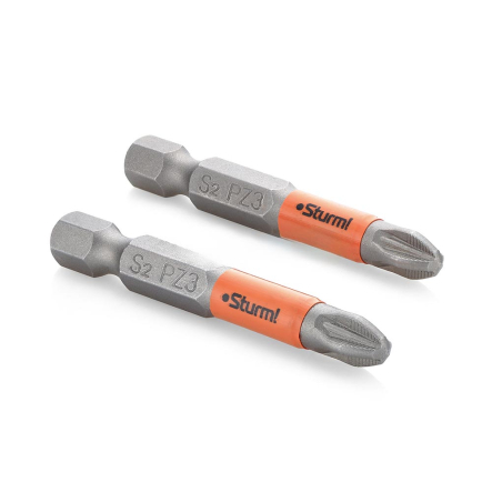 Набір біт S2 SL4*25mm Tamper 2шт Sturm 1275301 - 1