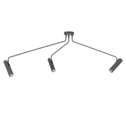 Спот Nowodvorski 6497, Eye super 3xGU10x35W, 52х135см, графит