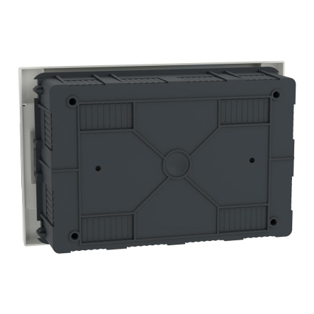 Щит пластиковый Schneider Electric Easy9 EU, врезной, 1 ряд 12 модулей, дымчатые двери, EZ9EUB112