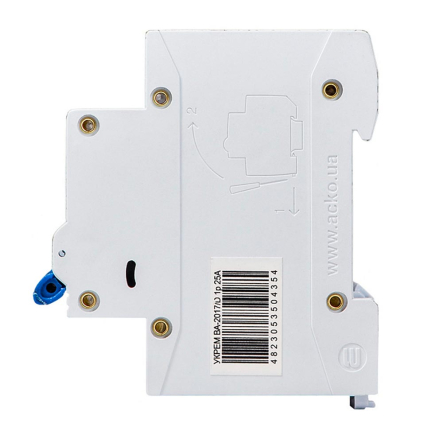 Автоматический выключатель АСКО-УКРЕМ ВА-2017/D 1р, 2А, A0010170081