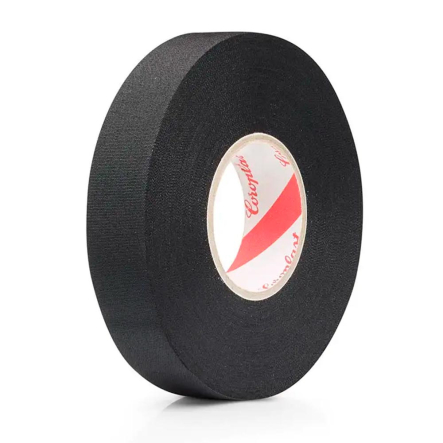 Изолента шелк (лавсан) Coroplast 18мм 25м, черная - 1