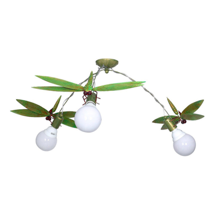 Люстра LUMINEX Wazka 750, 3хE27 60W, 100х25 мм, золото античне - 1