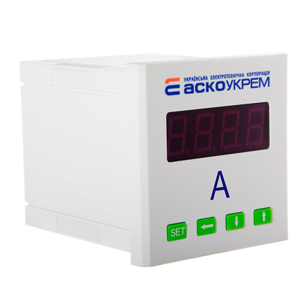 Амперметр цифровой АСКО-УКРЕМ 5А АС 72х72, ЦА-7, A0190010125