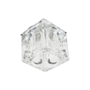 Світильник точковий Feron CD25, G9, 35W, прозорий/хром