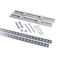 Комплект IEK YKK-0-125, для кріплення металокорпуса до стовпа монтажною смугою