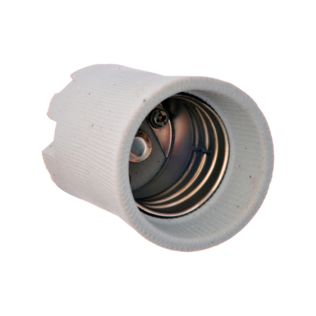 Патрон E40, F-901, керамічний, DELUX, 90011558 - 1