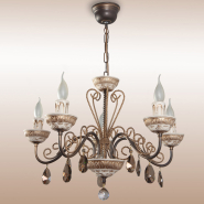 Люстра N&amp;B Light &quot;Патриція Crystal&quot; 30555, 5хЕ14, D 640 мм, H 650/420 мм