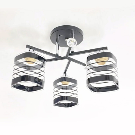 Люстра SIRIUS Ю 2429B/3 BK+CR - 1