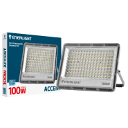 Прожектор ENERLIGHT ACCENT 100W, 6500K, IP65, линзованный, ACCENT100SMD120C