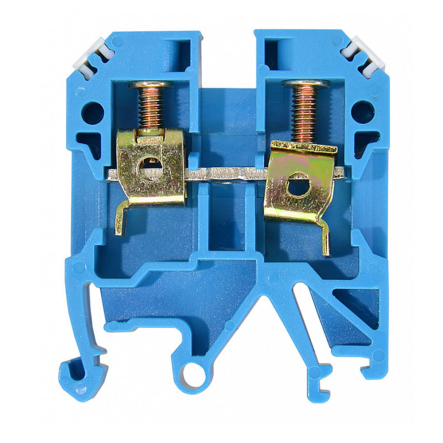Клеммник винтовой JXB-6х35 синий, АСКО-УКРЕМ, A0130010024