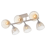 Люстра VALESO V XA1568-6 WH+CR