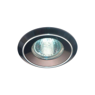 Светильник точечный Feron DL1023, MR16, GU5.3, 50W, черный алюминий/хром