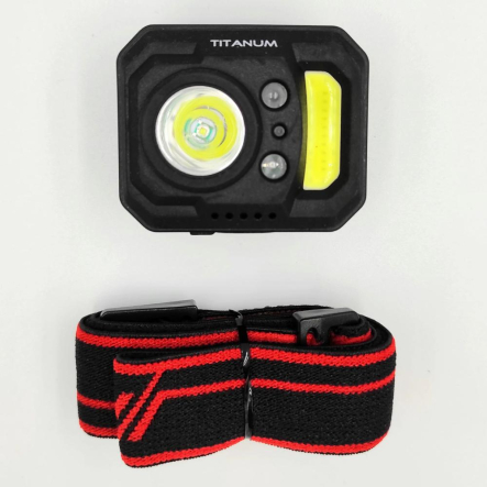 Фонарь налобный TITANUM TLF-H05 250Lm 6500K