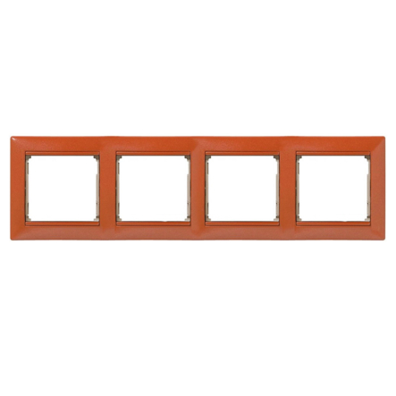 Рамка четверная LEGRAND Valena, 770014, Терра горизонтальная - 1