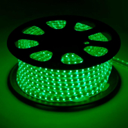 Світлодіодна стрічка зелена FERON LS707 220V smd5050 60Led/м 7.2W/м IP68