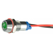 Сигнальна арматура АСКО-УКРЕМ AC22C-8, 220В, AC, LED, зелена, A0140030216