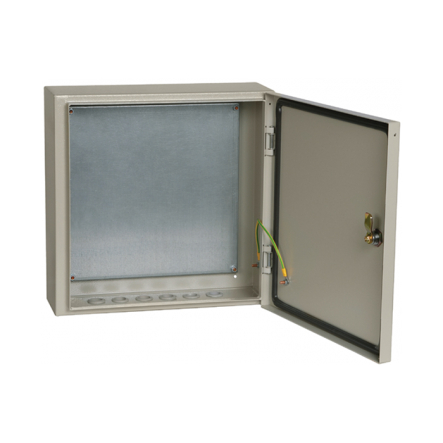 Корпус металевий настінний IEK ЩМП-4.4.1-0 У2 IP54, YKM40-441-54 - 1