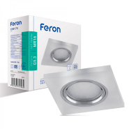 Светильник точечный Feron CD8170, MR16, G5.3, белый матовый, LED подсветка, 3W, 7325