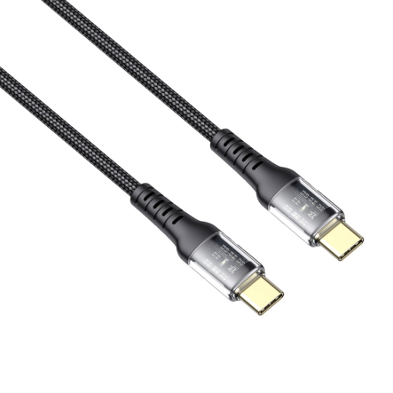 Кабель USB-C to USB-C HAVIT HV-CB6240 PD60W, 3A, 1м