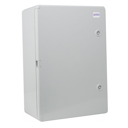 Корпус АБС-пластик АСКО-Укрем, ударостойкий, с монтажной панелью, непрозрачные дверки, 30*40*17, ІР65, A0270010018 - 1