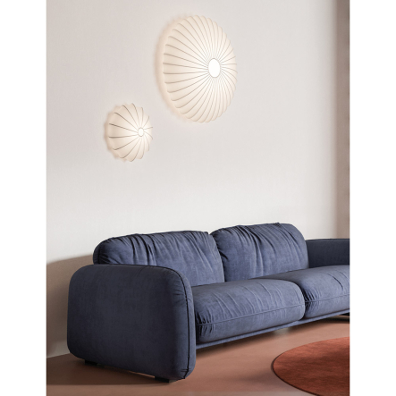 Потолочный светильник Axo Light Muse, 1х60W, Е27, белый, d=40cm