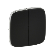 Клавіша 2-кл. вимикача Legrand Valena Allure, 755028, антрацит
