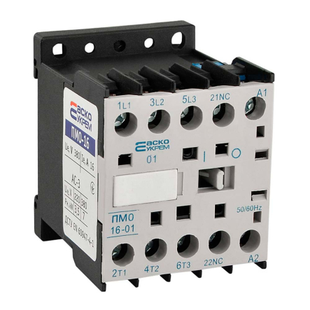 Магнитный пускатель АСКО-УКРЕМ ПМ 0-16-01 F7 110В (LC1-K1601), A0040010158