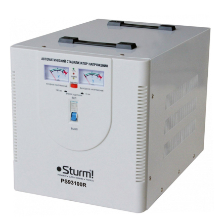 Стабілізатор напруги STURM PS93100R, 10000 ВА, 130-260 В, переносний, підлоговий - 1