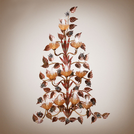 Торшер настенный N&B Light "Да Винчи" 2510, 3хЕ14, 1700х500мм - 1