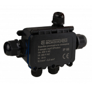 Коробка распределительная защищенная АСКО-УКРЕМ UProbox 4 ввода, тип В, IP68, A0280010004