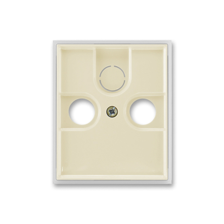 Центральная пластина для телевизионной розетки ТВ+Р+SAT - 1