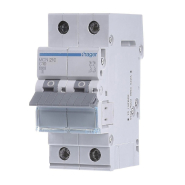 Автоматический выключатель HAGER MCN210, 2P, 10A, С 6kA, 2M