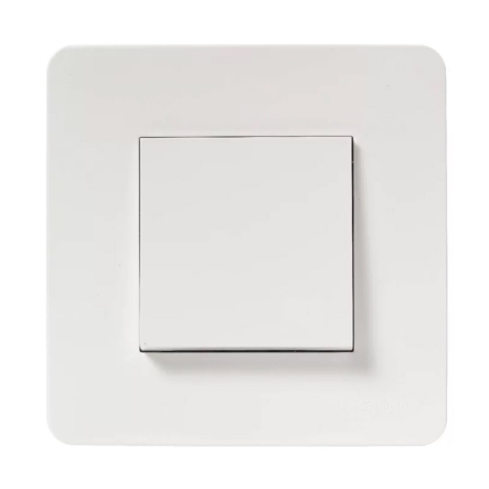 Рамка однопостовая Schneider Electric NU200218 (белая) UNIСA Studio