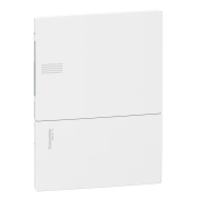 Щит розподільчий вріізний Schneider Electric Mini Pragma на 6 модулів, білі двері, MIP22106