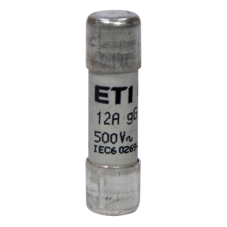 Предохранитель ЕТІМАТ CH10x38 gG, 12A, 500V, 2651018 - 1