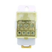 Распределительный блок TNSY РБД-80А, DIN, желтый, TNSy5504700