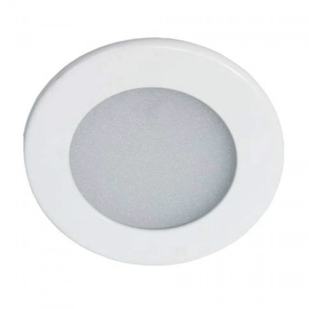 Світильник світлодіодний FERON AL510, 9W, 4000K, 540Lm, круглий, вбудований, 146х13,5мм, Ø120мм, білий, 6089 - 1