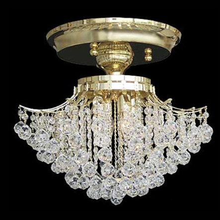 Люстра хрустальная TITANIA LUX 01304000004, 4xE14х60W, 47х42см, 7 кг - 1