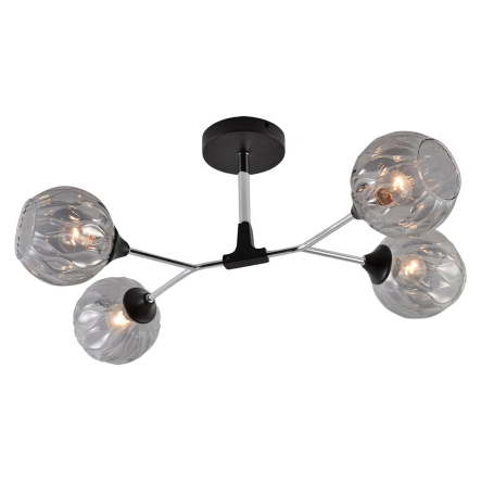 Люстра VALESO V XA1483B–4 BK+CR - 1