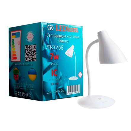 Настольная лампа LED LEDium VINTAGE 7W белая - 1