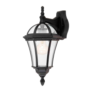 Светильник парковый Lusterlicht, Real I, E27, 100Вт, настенный, старая медь