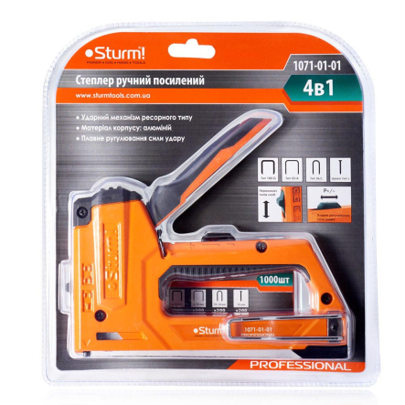 Степлер ручной STURM 1071-01-01