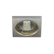 Светильник точечный Feron DL1017, MR16, GU5.3, 50W, матовый хром/золото