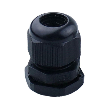 Сальник TechnoSystems PG13,5 d6-12мм, IP54, черний, TNSy5502542 - 1