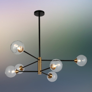 Люстра LEVISTELLA в стилі модерн, 752L7910-6 BK+CL